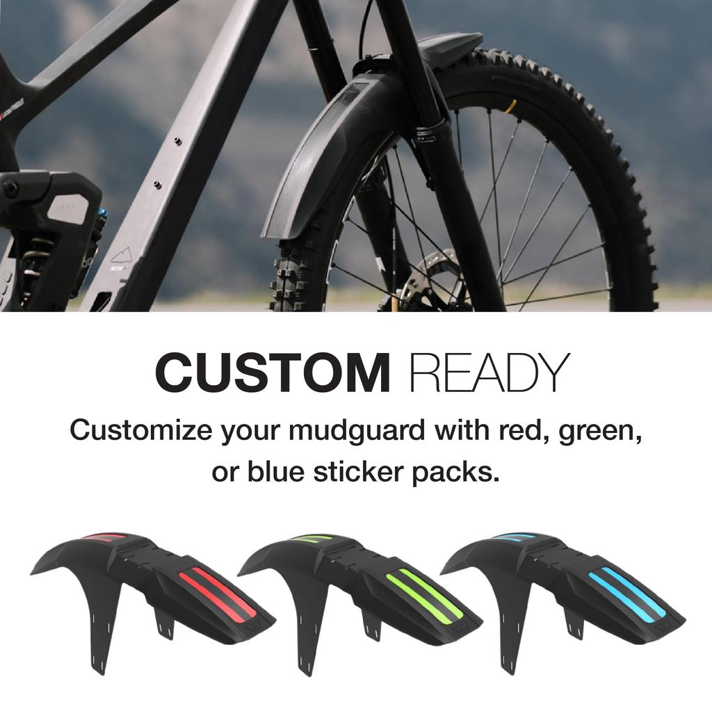 Zefal DEFLECTOR FM30 Bicycle Front Fender for Compatible with Inch 2554 MTB, Black, 26/27.5-29 Wheels,