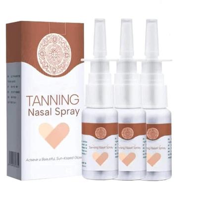 3 pezzi Spray Nasale Abbronzante, Spray Abbronzante Senza Sole, Spray Secco Abbronzatura Profonda