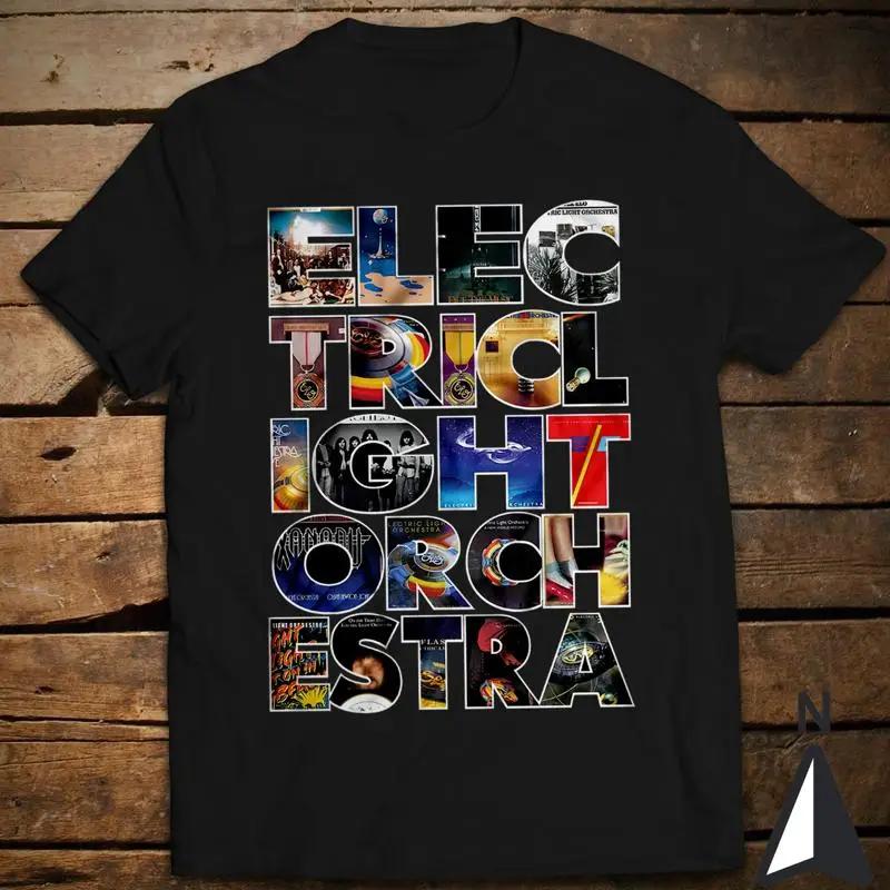 Classic Rock T Shirt Electric Light Orchestra ELO Jeff Lynne Roy Wood