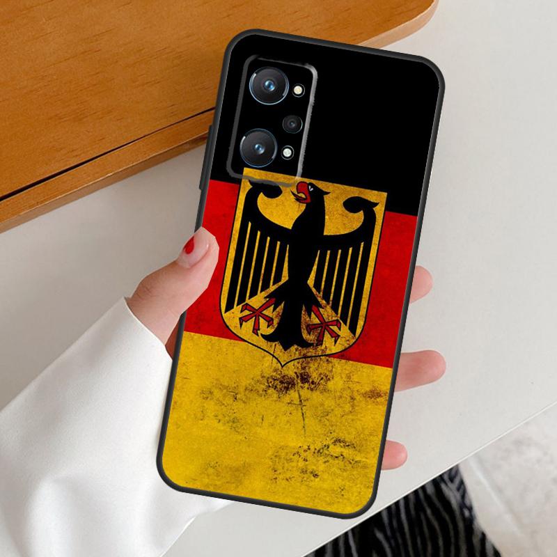 German Empire Flag For Realme GT7 GT6 15 Pro 10 11 12 13 14 Pro Plus C65 C63 C61 C55 C51 C53 C35 C75 C67 Case