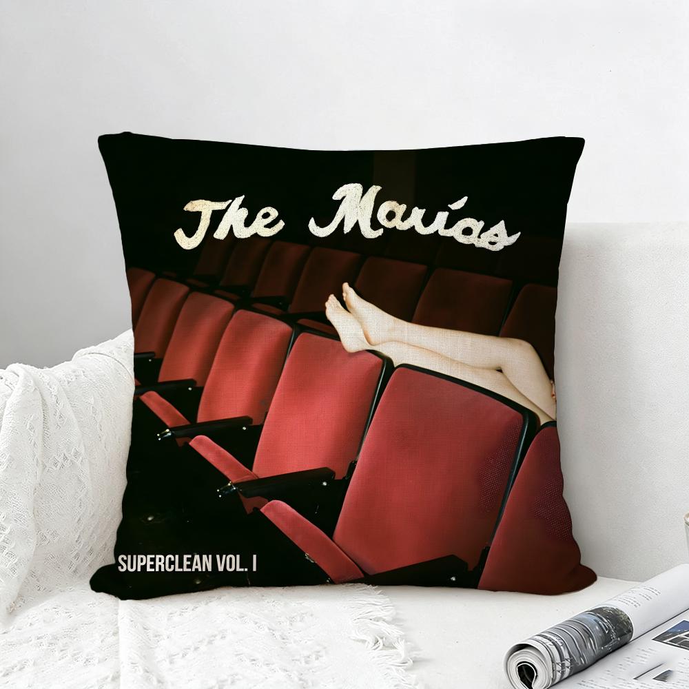 Band The Marias Cushion Cover Natural Linen Pillowcase Set AllinOne Decor for Sofa Bedroom Chair