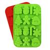 14 Holes Christmas Silicone Chocolate Mold For Handmade Form Pastry Chocolate Cake Baking Tools