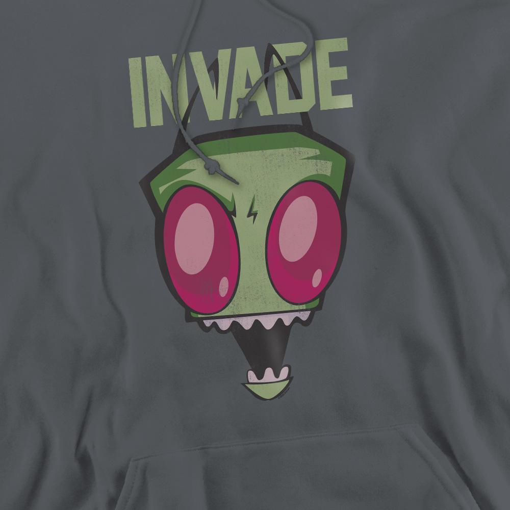 Invader Zim Mens Invade Hoodie