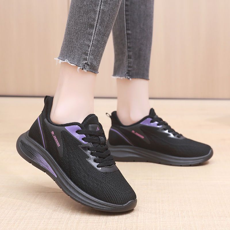 Chaussures de Marche Respirantes et Chaudes pour Sports d'Hiver pour Femmes avec Semelles Souples et Antidérapantes Chaussures en Coton d'Automne et d'Hiver