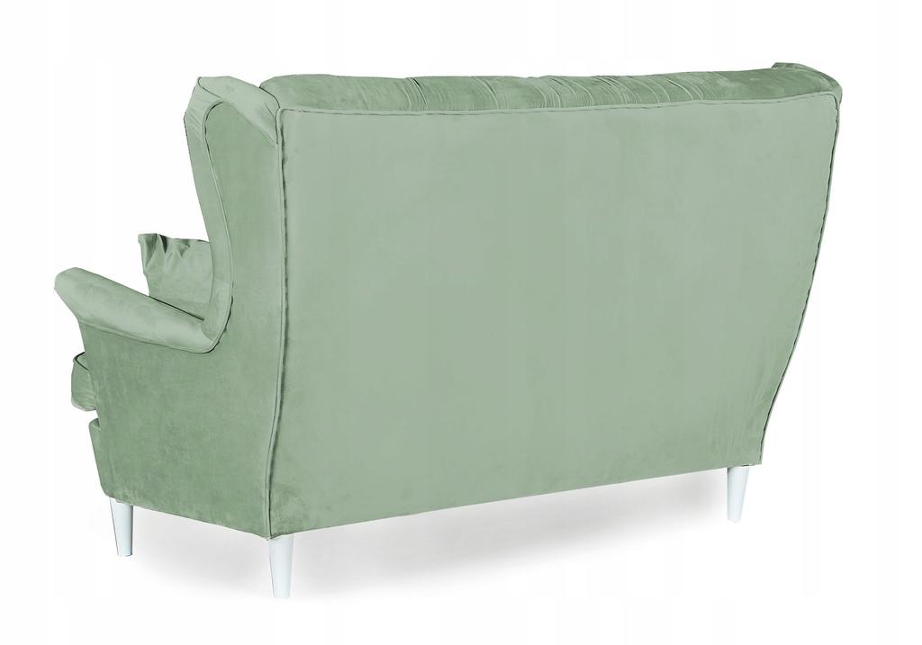 Lounge Set of Furniture Wingback Gaja Sofa Armchairs Pouffes Family Meble Set