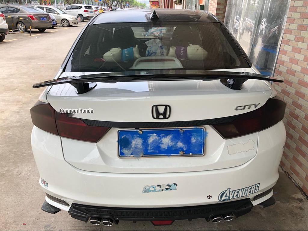 Universal No-Drill Rear Spoiler for 2019-2024 Toyota Levin Corolla: Wing & Roof Body Kit.