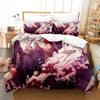 Fashion 3D Wenhao Wild Dog Bedding Sets Duvet Cover Set With Pillowcase Twin Full Queen King Bedclothes Bed Linen customizable