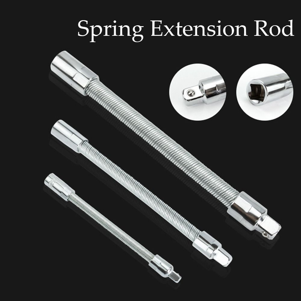 1/3Pcs Flexible Shaft Electric Wrench Socket High Torque Post Extension Rod  Universal