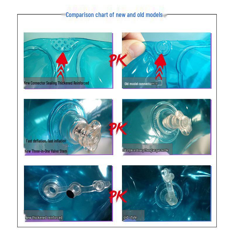 Red and Blue Inflatable PVC Bumper Ball for Kids – Zorb and Impact Toy Ball