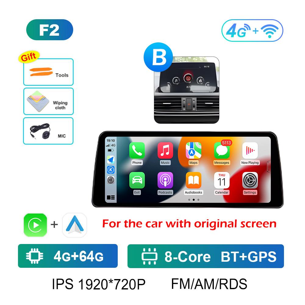 Wireless Carplay Android OS for Mazda CX4 2016 2017 2018 2019 - 2021 DSP Stereo Car Video Multimedia Radio Player Cooling Fan 4G