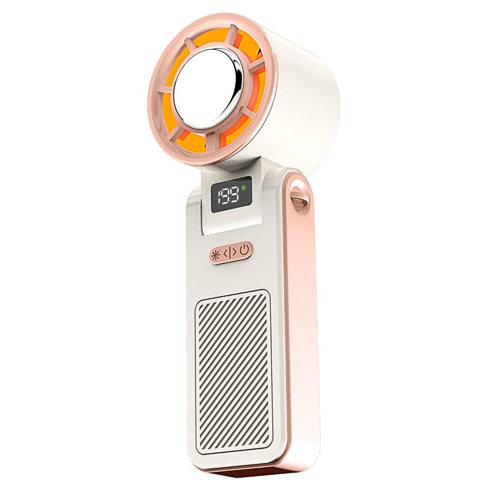Ice Compress Cool Refrigeration Electric Fan Foldable Personal Cooling Fan Pocket Turbo Fan  Summer