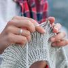 Pullover Stricken Pullover Strickwerkzeuge Schlaufenförmige Pullovernadel Edelstahl Rundstricknadel Hohl