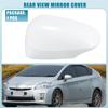ABSOPRO Rearview Mirror Cover Part Number Left Door Mirror Cover for Toyota Prius C ABS White Cap, 8794552170B3, 2012-2018, Plastic,