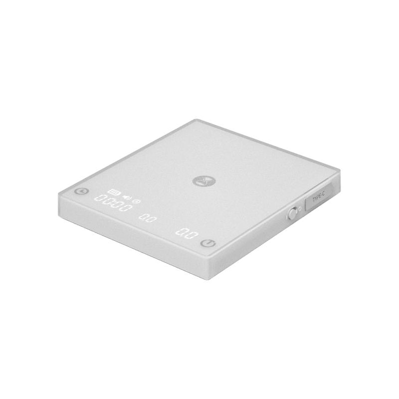 TIMEMORE Store Black Mirror Mini New Espresso Coffee Food Kitchen Scale White With Time USB Light Weight Digital Scale