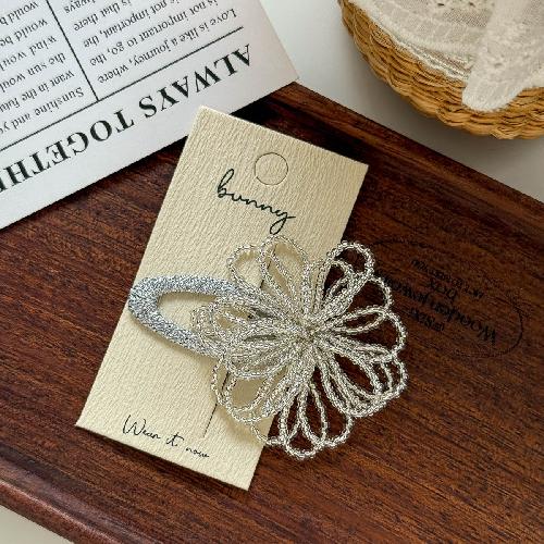 Korean Beaded Tassel Flower Hairpin Pearl BB Clip Bangs Side Clip Hairpin Hair Clip Kids Headwear Sweet Girl Hair Accessories