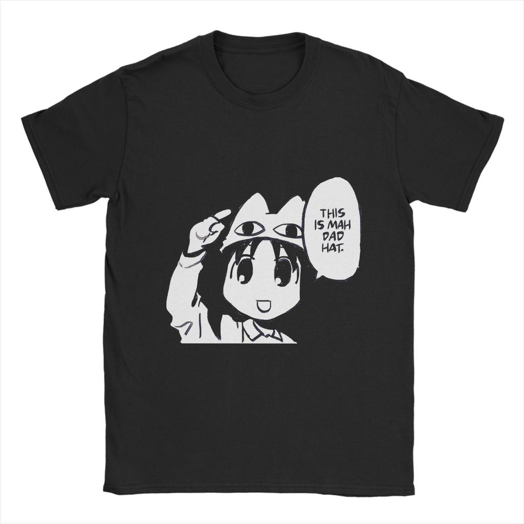 Ayumu Osaka   Bavlněné tričko pro muže Léto Azumanga Daioh  Estetická trička Kulatý výstřih Populární trička Nadměrné Velkoobchodní oblečení