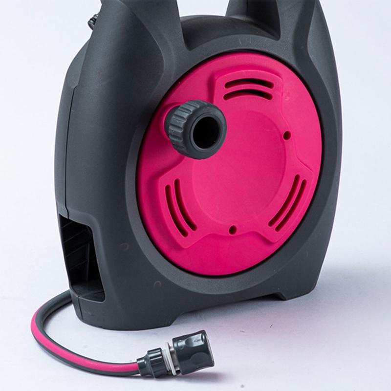 Garden Retractable Hose Reels Storage Rack for Garden Watering Car Washing Pet