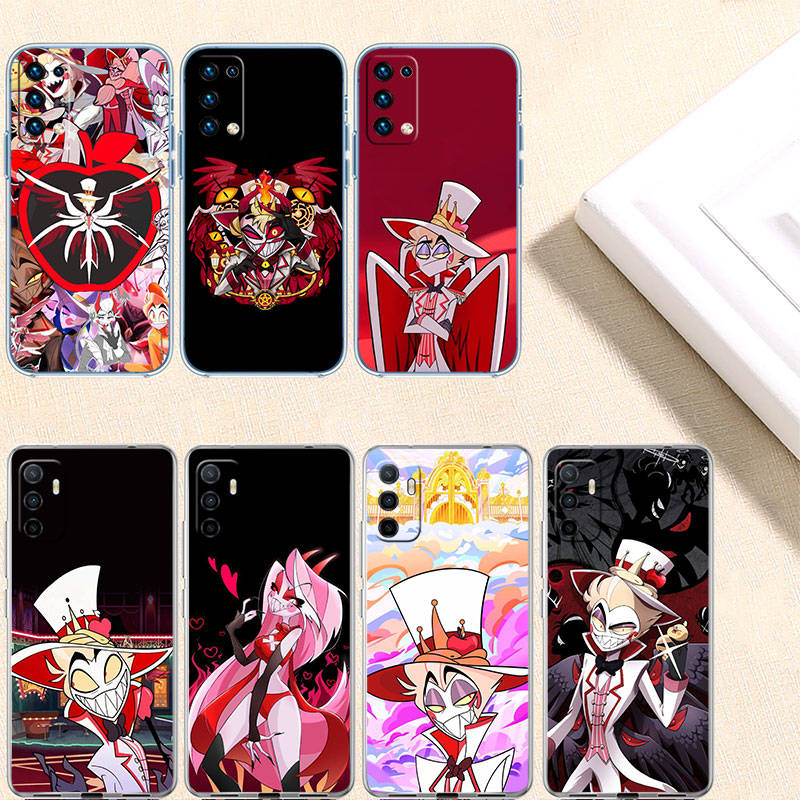 JO29 Hazbin Hotel Phone Case for Motorola E22S E7 G6 G7 G8 G9 Plus Power Play G10 G20 G04 E30 E40 E22 E20 E13 G22 G23 G Stylus Play