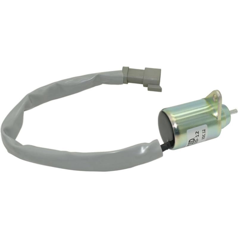 1503ES-12S5SUC11S Fuel Shut Down Solenoid Compatible with Yanmar Engine 3TNE72 3TNA72 4TNE84 4TNE88,Compatible with Thermo King KD2 MD2 TD2 12VDC