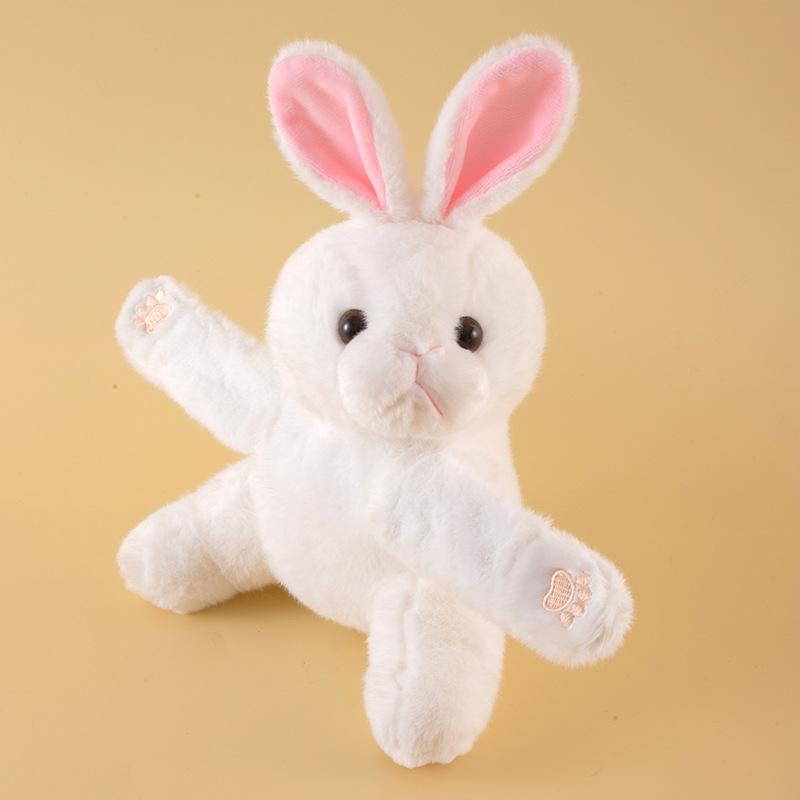 Cute Animal Tiger Leopard Snapping Circle Plush Toy Doll Koala Rabbit Bracelet Doll Children's Doll