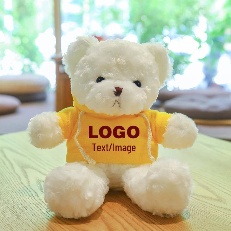 Teddy Bear Sweater Hug Plush Doll for Girls - Valentine's Day or Birthday Gift