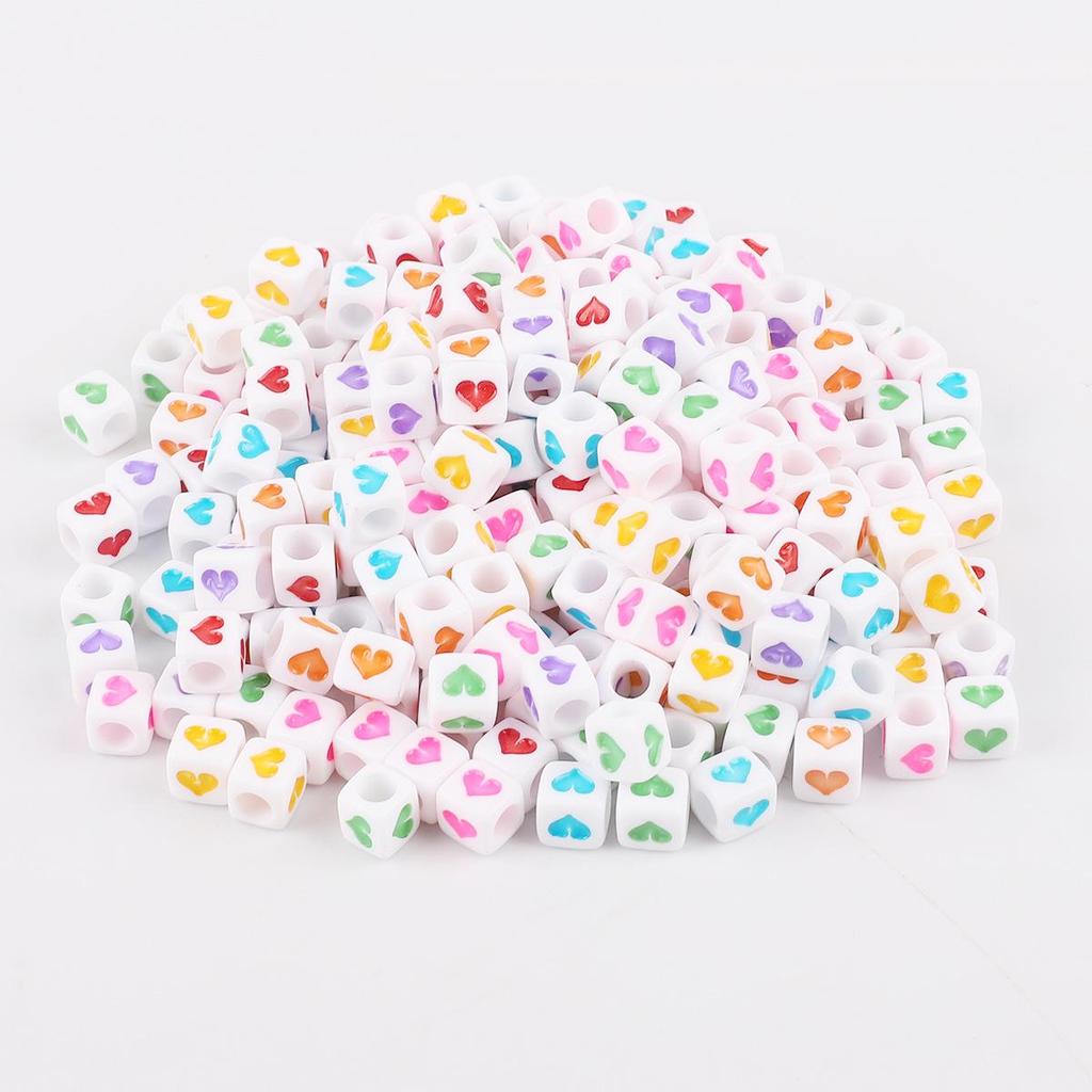 DIY Kids' Educational Alphabet & Number Beads - Acrylic Jewelry Making Kit