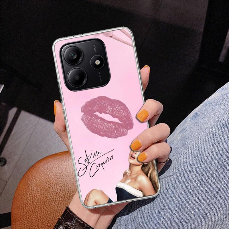 CR66 S-Sabrina C-Carpenter Phone Case For Xiaomi Redmi Note 15 14 13 12S 12 11 Pro Plus 14S 11S 11E 10 10S 11T 5G Personalized C