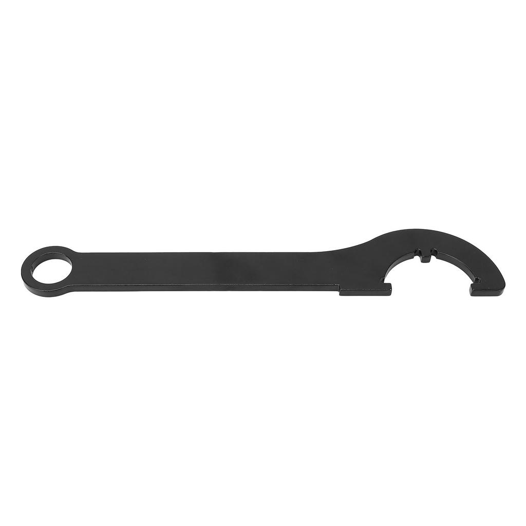 Spanner Wrench Black Color Portable Ergonomic Design 45 Steel Hook Wrench Tool for Machinery