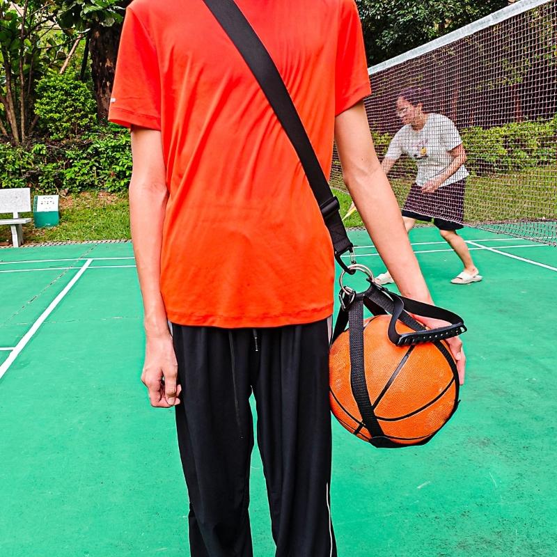 Cinghia Porta Pallone da Calcio e Basket da Portare per Allenamento Gioco per Esterno Interno Calcio da Strada Basket Pallavolo