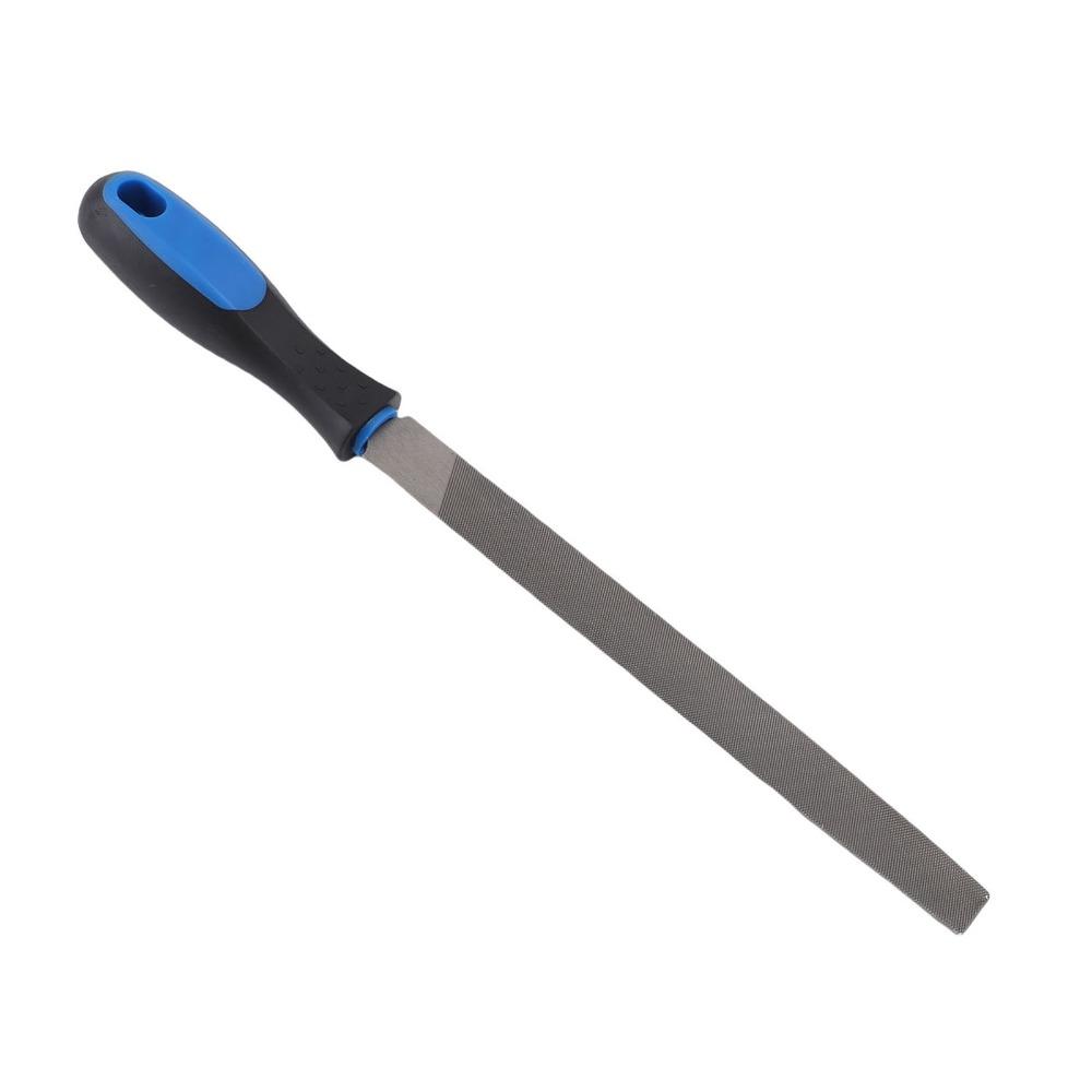 Ergonomic Handle Flat Mill File Non-Slip File Sharpening Tool  Bicycle Maintenance