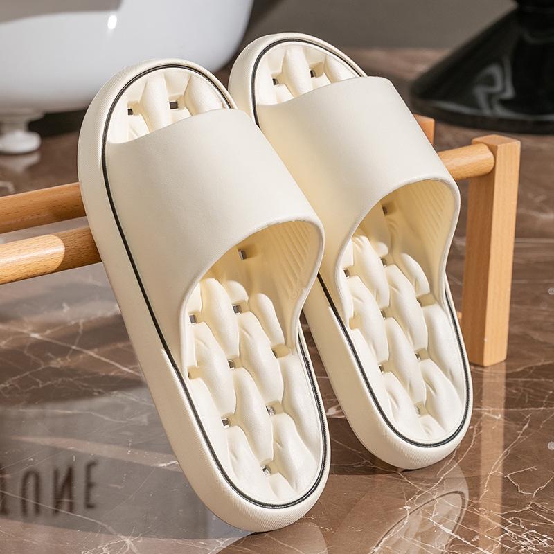 Women's Quick-Dry Anti-Slip Indoor Bathroom Slippers - Step-On Sensation, Breathable Summer Design