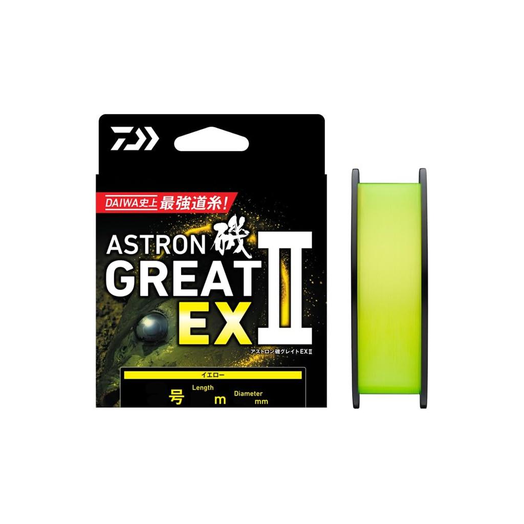 Daiwa Nylon Line Astron Iso Great EX2 Yellow (DAIWA) 2.5-150