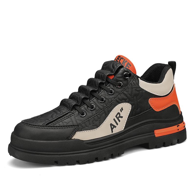 Autumn and Winter Trendy Fashion Medium and High-top Casual Shoes, Youth Outdoor Foot Sports Shoes, Students Platform Trendy Shoes