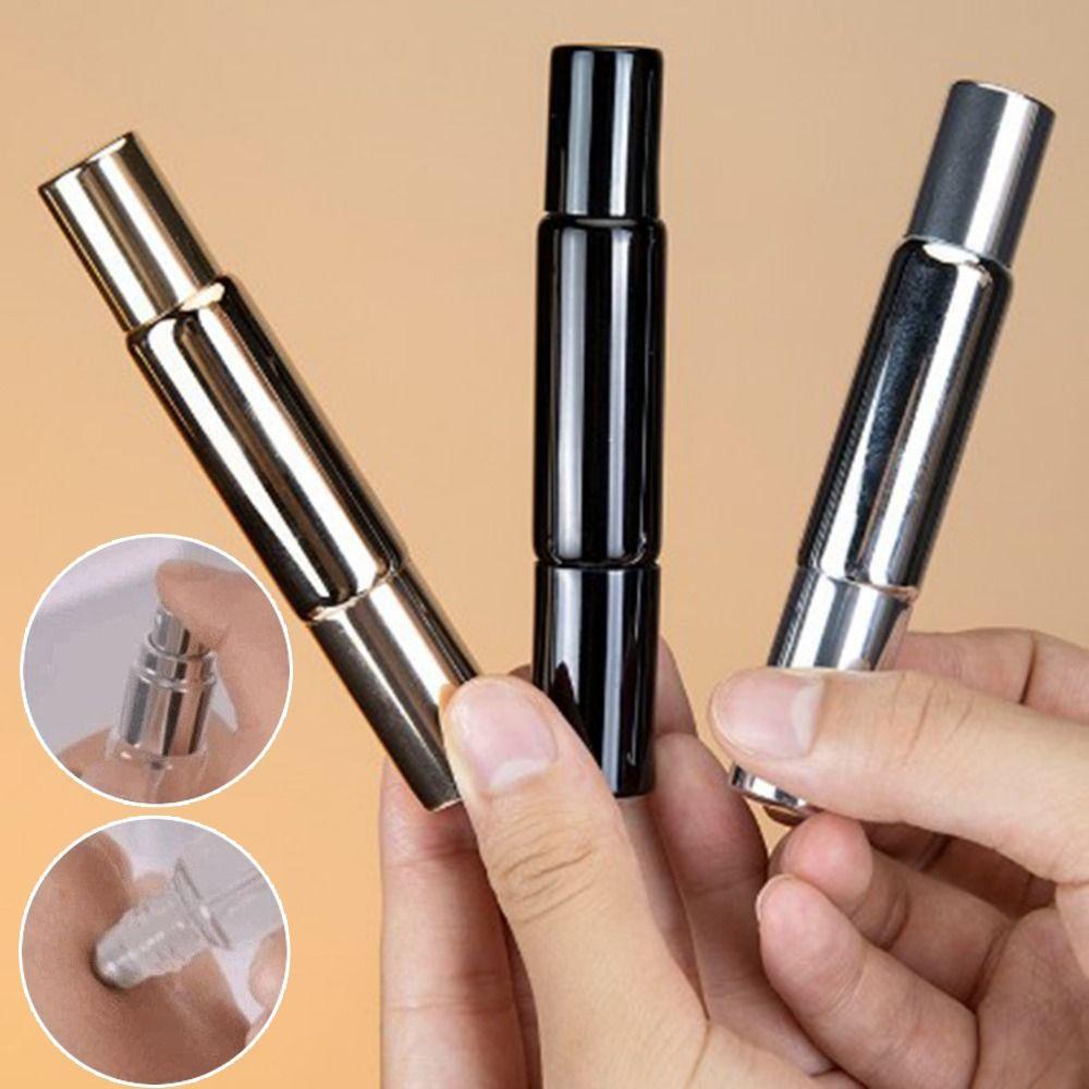 3Pcs Refillable Perfume Sub-bottling Set 2 in 1 Lotion Spray Atomizer Travel