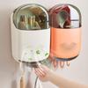 Dustproof Chopstick Rack Wall Mounted Cutlery Organizer Kitchen Storage Box Chopstick Holder  Home