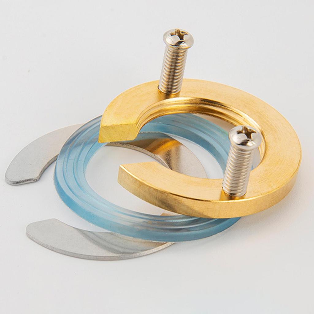 Faucet Locknut Washer Set Rustproof Tap Fixing Fittings Kit for Household Wash Sink