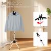 Steamer Stand Adjustable Clothes Steamer Rack Telescopic Foldable Standing Garment Hanger Easy To Install for Steaming Clothes