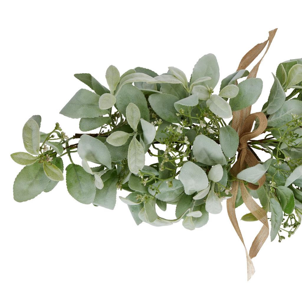 Hill Interiors Lambs Ear & Wax Flower Winter Artificial Flower