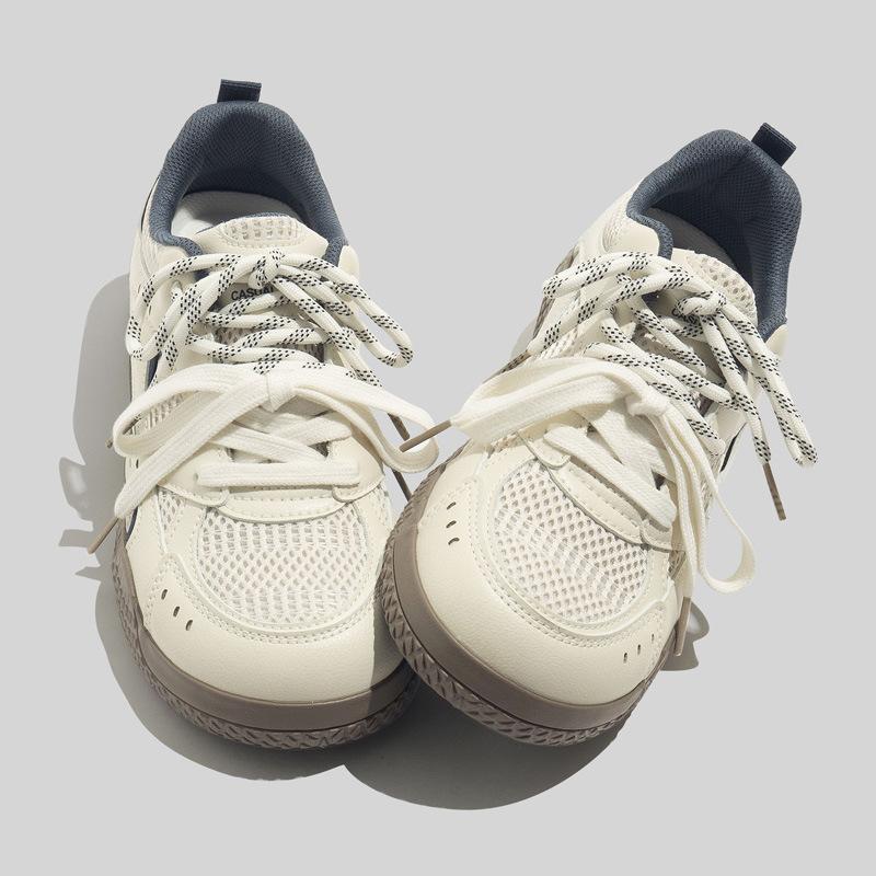 Beier Xiaobai shoes season mesh breathable and lightweight ins campus board shoes