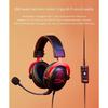 HyperX Cloud II Gaming Headset Hi-Fi 7.1 Surround Sound/Detachable Mic/USB Sound Card for PC PS Cloud 2 Wired Gaming Headphone