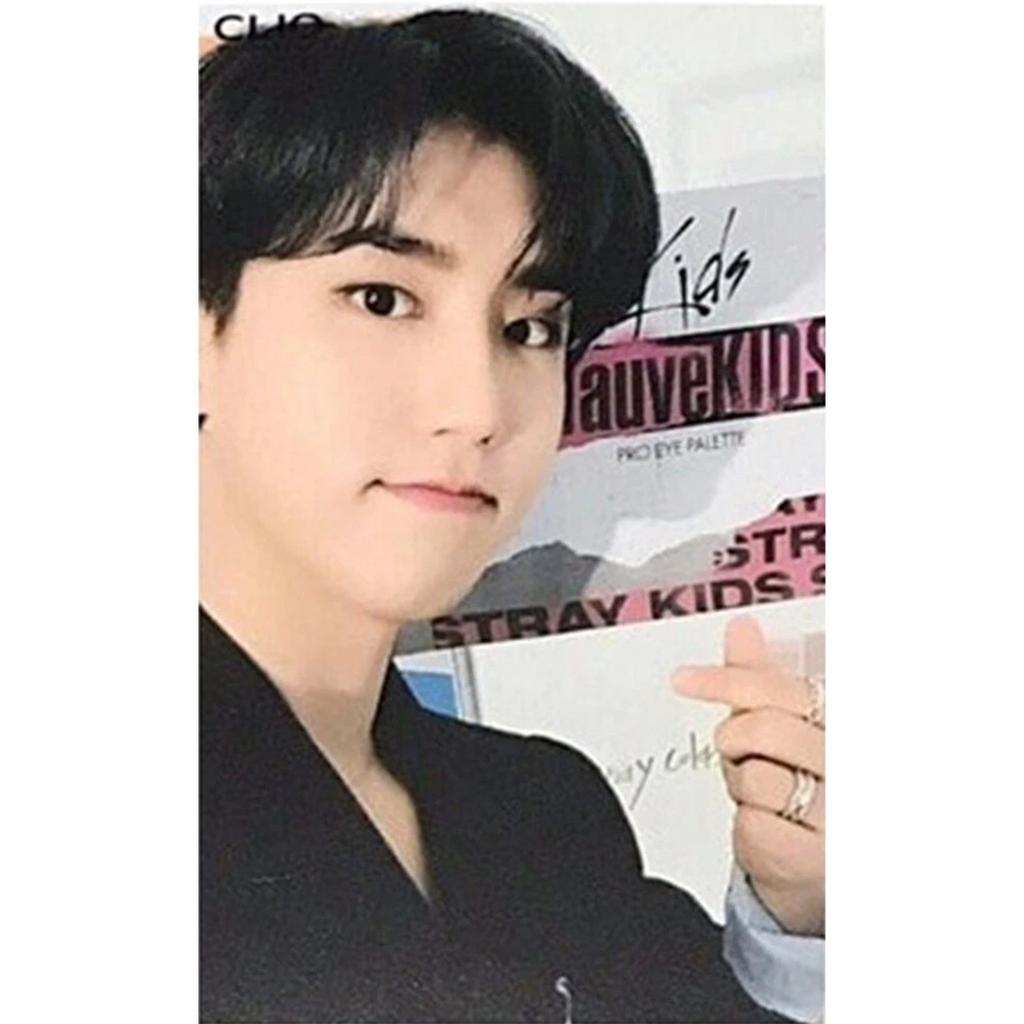 Stray Kids X CLIO OFFIZIELLE FOTO-KARTE SPICY MILD OFFICE Version.