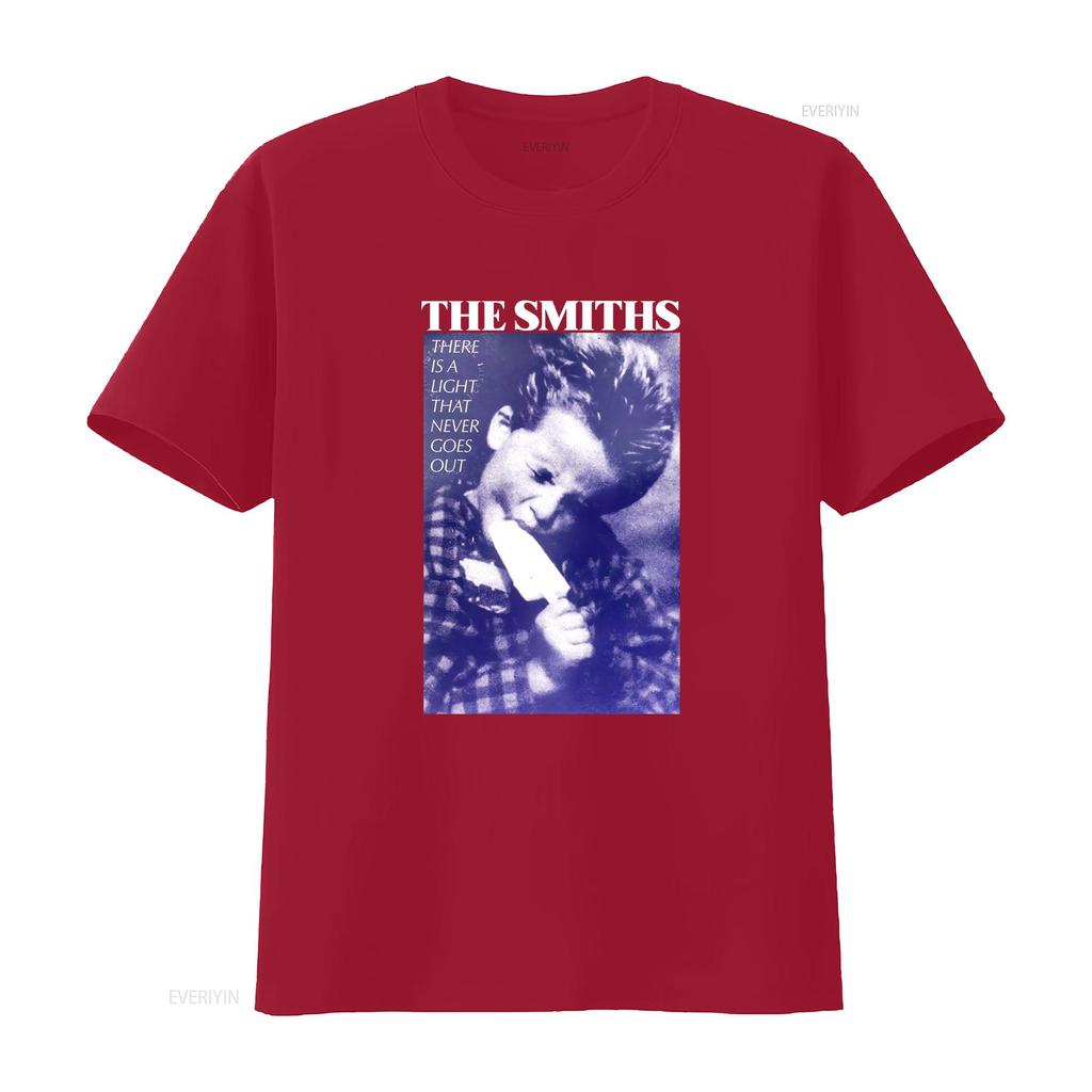 The Smiths There Is A Light That Never Goes Out Queen Dead T Shirt Vintage Washed Streetwear Designer Clothes Stylish Graphic