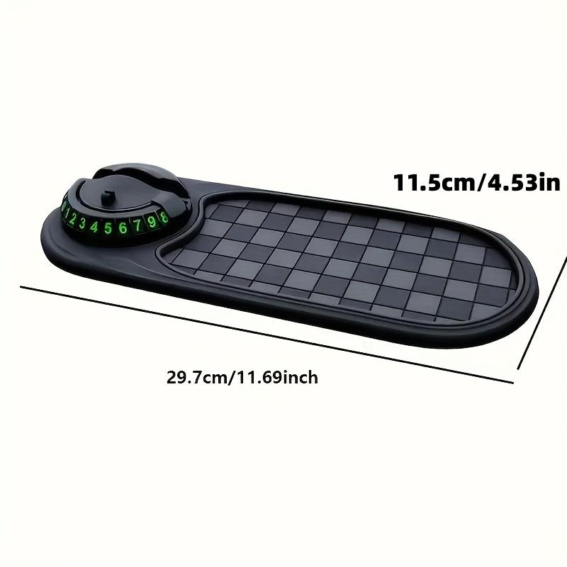 1-Piece Car Parking Sign Anti-Slip Mat, Mobile Phone Car Mount, Parking Sign, Car Navigation Anti-Slip Mat, In-Car Dashboard Multifunctional