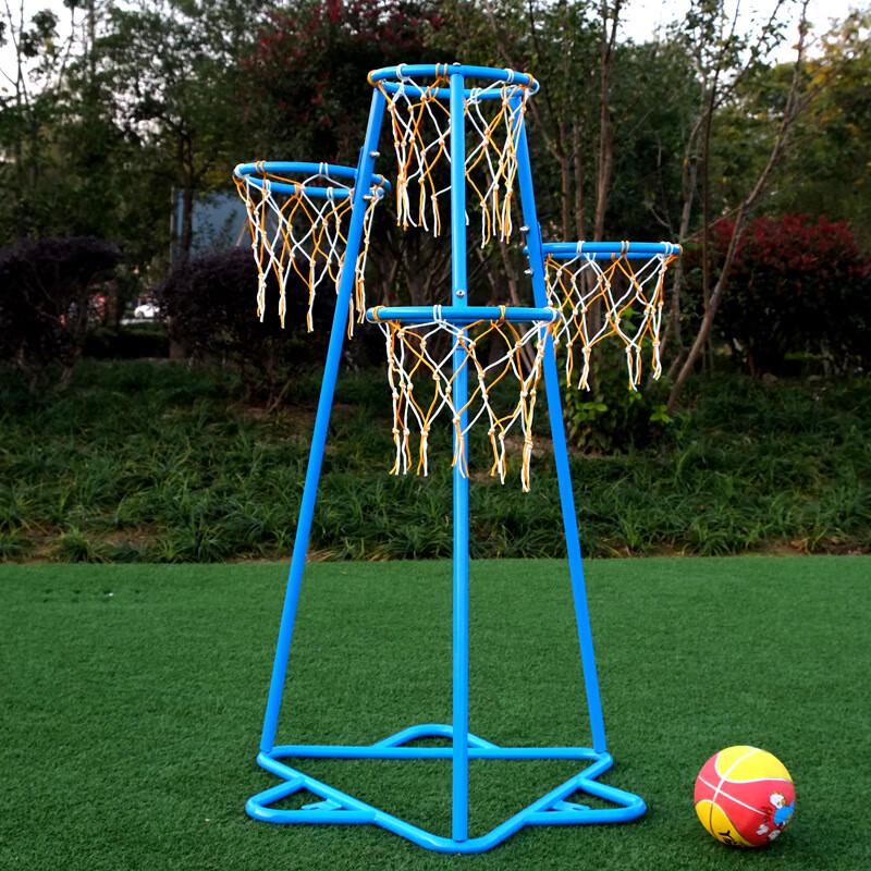 Yilan Kids Multi-Basket Iron Basketball Stand