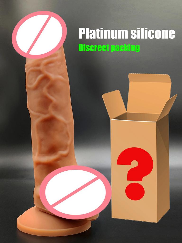 Flüssigsilikon Weiche Simulation Dildo Anal Sexspielzeug Großer Schwanz Weiblich Homosexuell Klitoris Vaginal Masturbator G-Punkt Stimulator 18