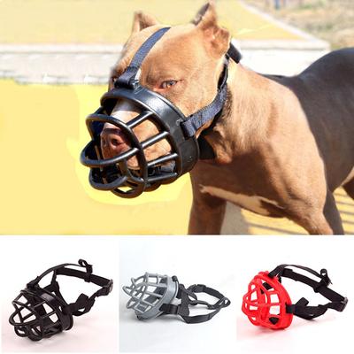 Muselière confortable en silicone souple pour chien - Muselière respirante pour chiens de petite, moyenne, grande et très grande taille - Arrête de mordre, d'aboyer, de mâcher