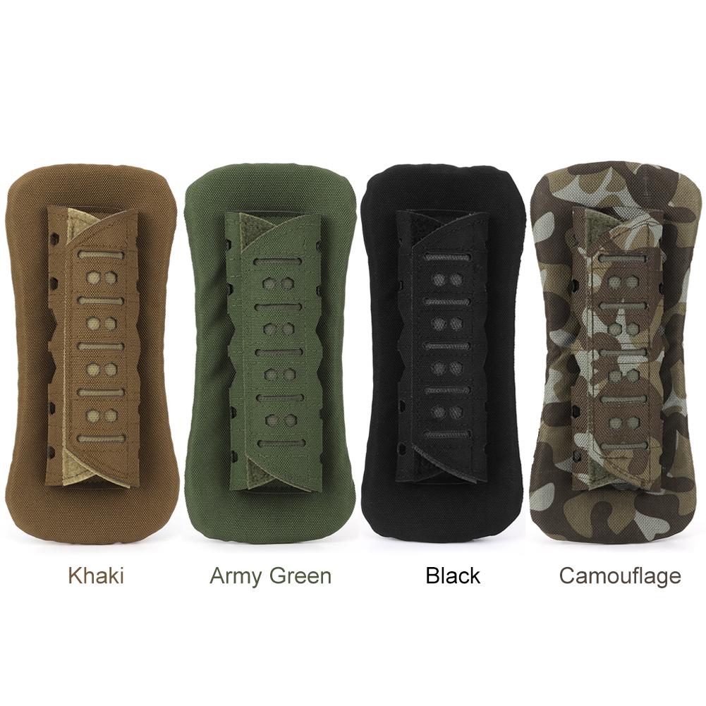 Tactical Vest Shoulder Pad Shoulder Strap Pad Laser Cutting Outdoor Tactical Shoulder Pad Breathable for Backpack Vest