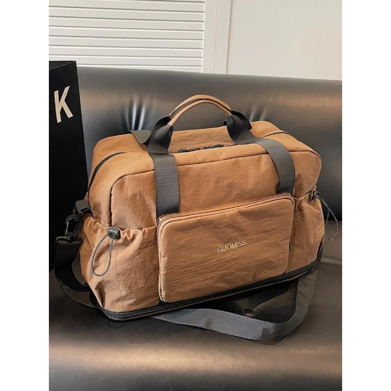 Damen tragbare Reisegepäcktasche Herren große Kapazität Handtasche faltbare Aufbewahrungstasche trocken und nass trennbar Fitness-Tasche