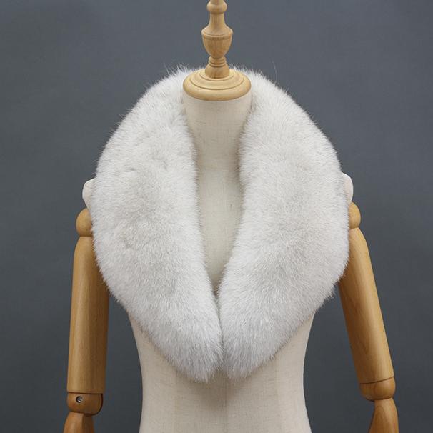 Women Real Fox Racoon Fur Long Scarf /raccoon Fur