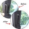 Set of 2 Dry Carbon Fiber A-Pillar Air Vent Frames for 2019-2022 BMW 8 Series G14/G15/G16